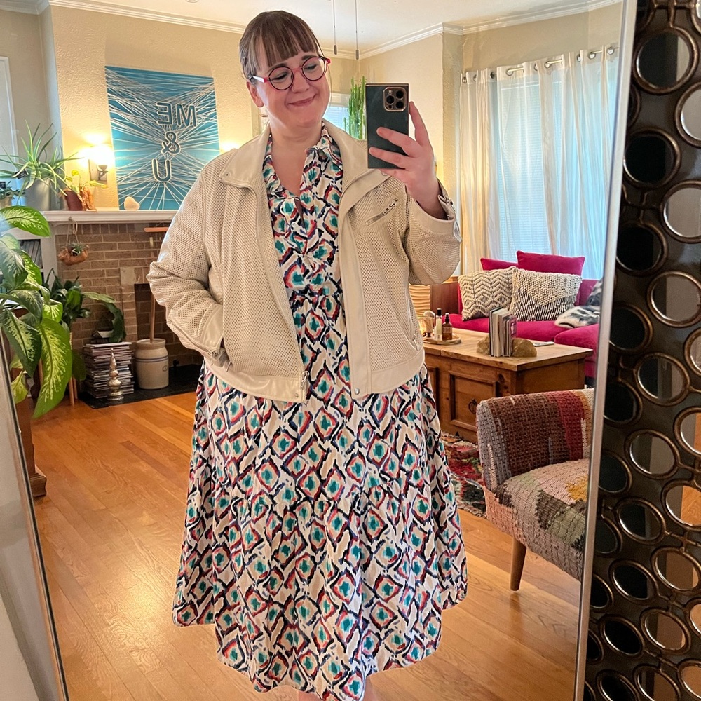 Anthropologie 2X BLANKNYC perforated jacket